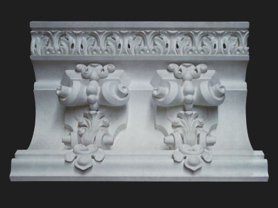 Restoration, crown molding. Victorian style. Plaster. Various sizes.