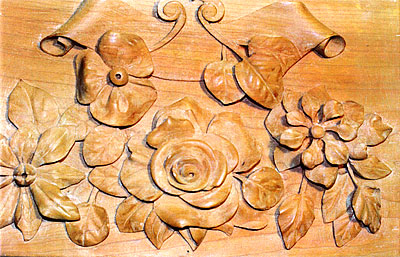 Design for Molding Panel. Wood. 12 inches x 8 inches